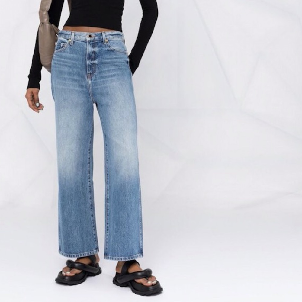 KHAITE Jordan Blue Jeans Size 28